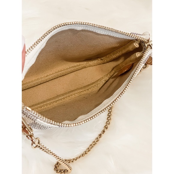 AUTHENTIC Louis Vuitton Damier Azur Mini Pochette Accessoires - Picture 6 of 8